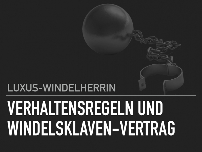 Verhaltensregeln und Windelsklaven-Vertrag